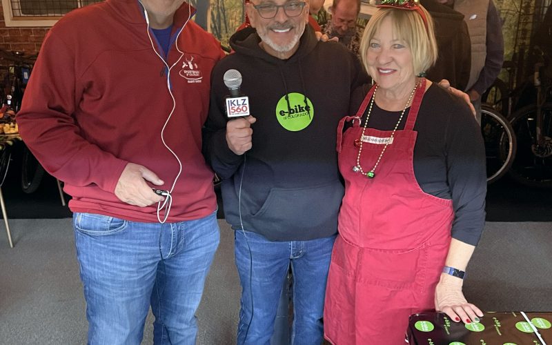 ebike-of-Colorado-Haystack-Help-Radio-Show-on-560AM-KLZ-with-Host-Scott-Whatley-Downtown-Louisville-Parade-of-Lights
